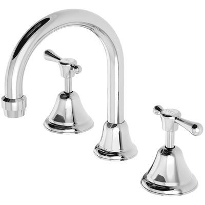 Round basin mixer